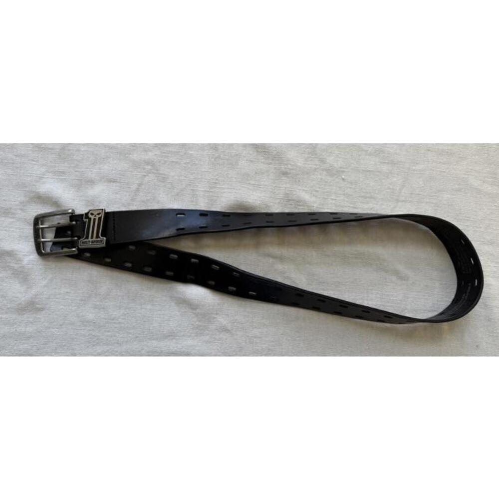 2015 Harley-Davidson Genuine Leather Belt with Metal Buckle 34